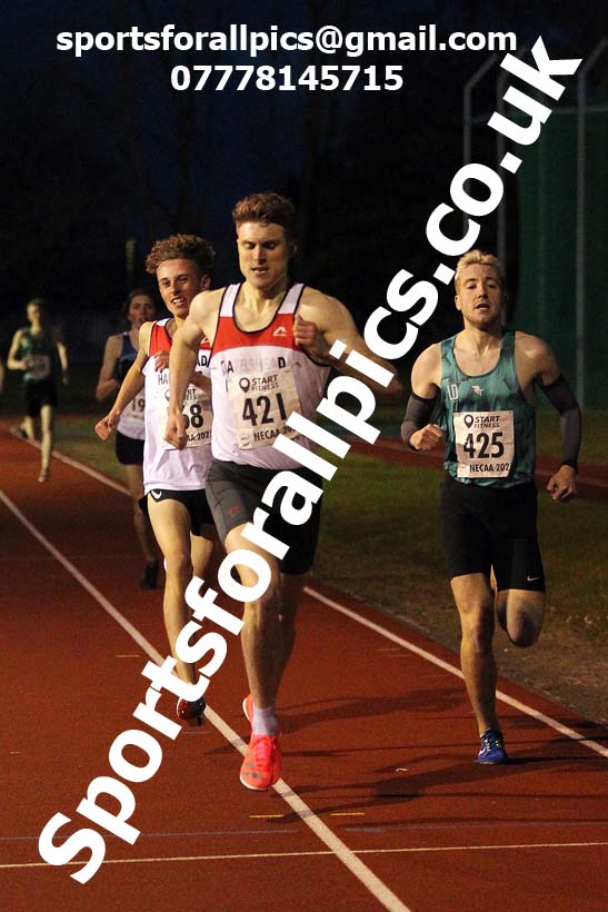1500 metres, North East Grand Prix No. 1, Monkton on Wednesday, April 28th, 2021. Photo: David T. Hewitson/Sports for All Pics